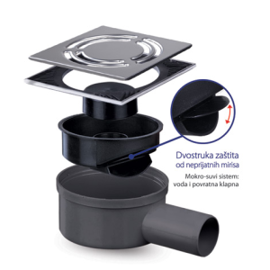 Texo slivnik Inox